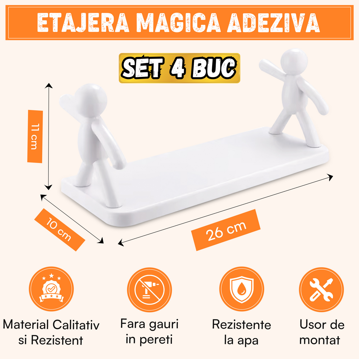 SET 4 ETAJERE MAGICE