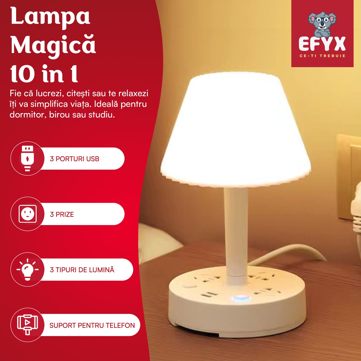 Lampa Magica 10 in 1
