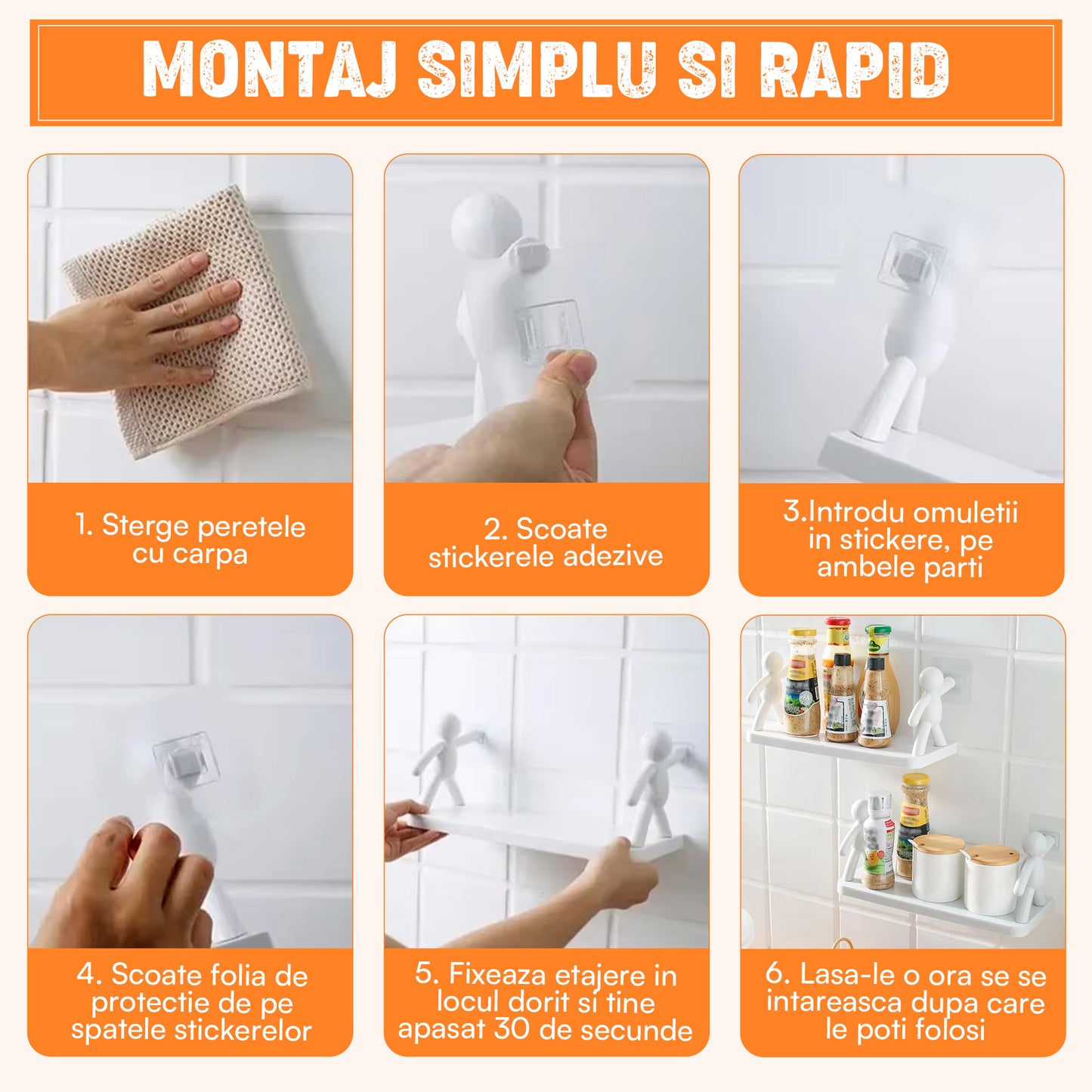 SET 4 ETAJERE MAGICE