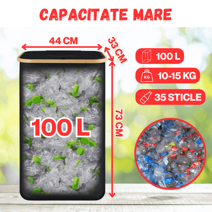COS SMART PENTRU RECICLAT STICLE